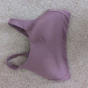 Athleta Sport Bra High Support Molded Cup Purple Athletic Workout Adjustable